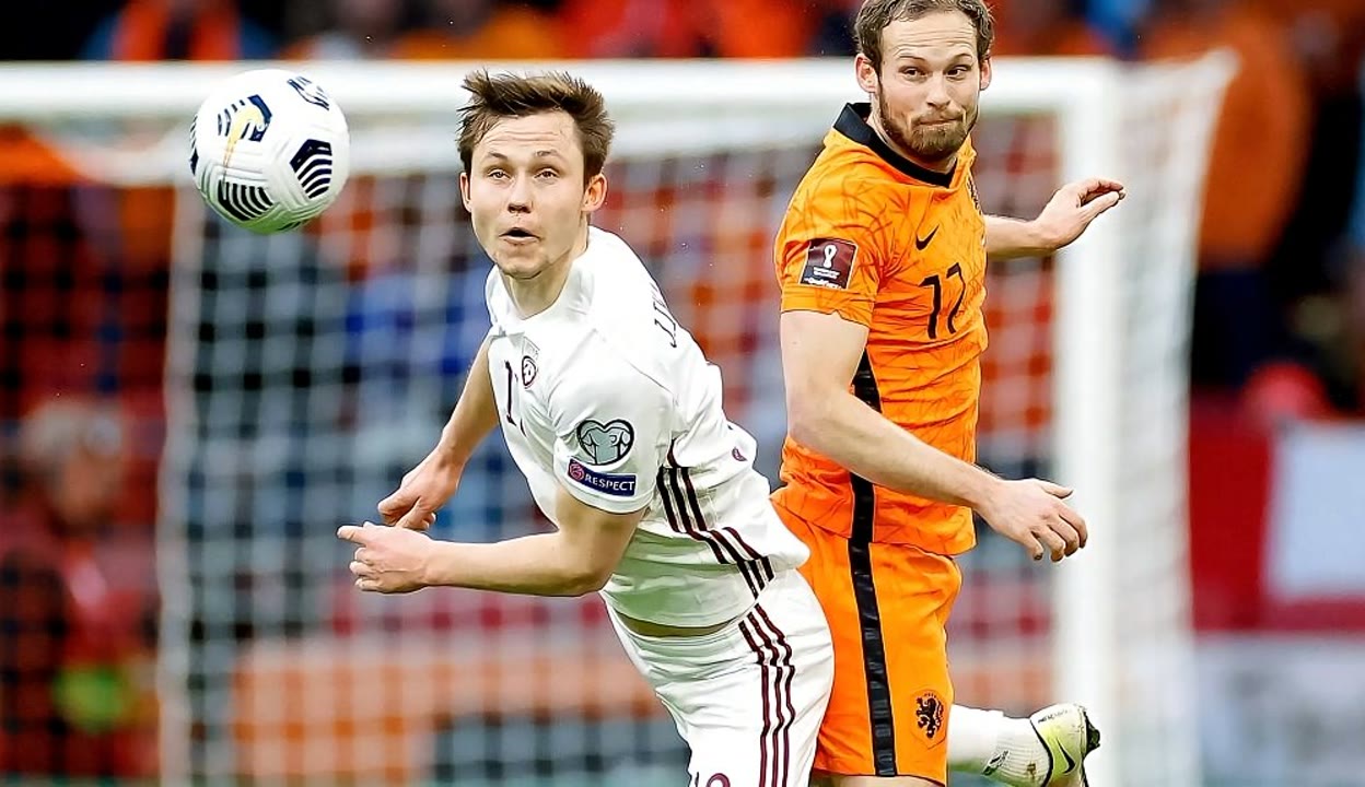 荷兰凭借实力战胜拉脱维亚，喜获胜利