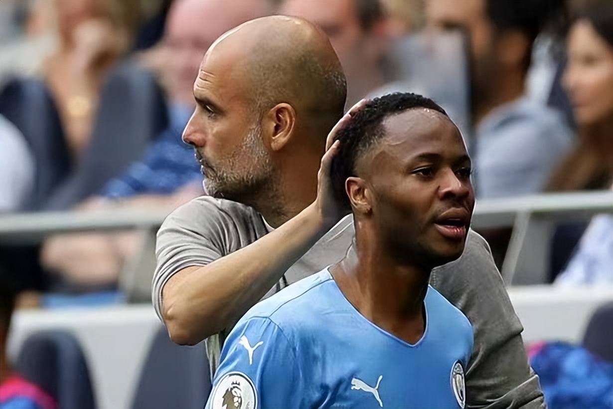 关于瓜迪奥拉赞扬斯特林，称其是球队精神领袖的信息