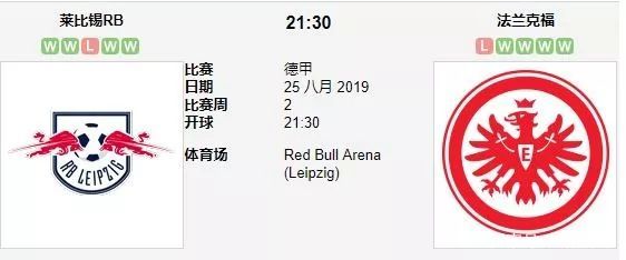 包含莱比锡红牛大胜法兰克福，提升积分榜排名的词条